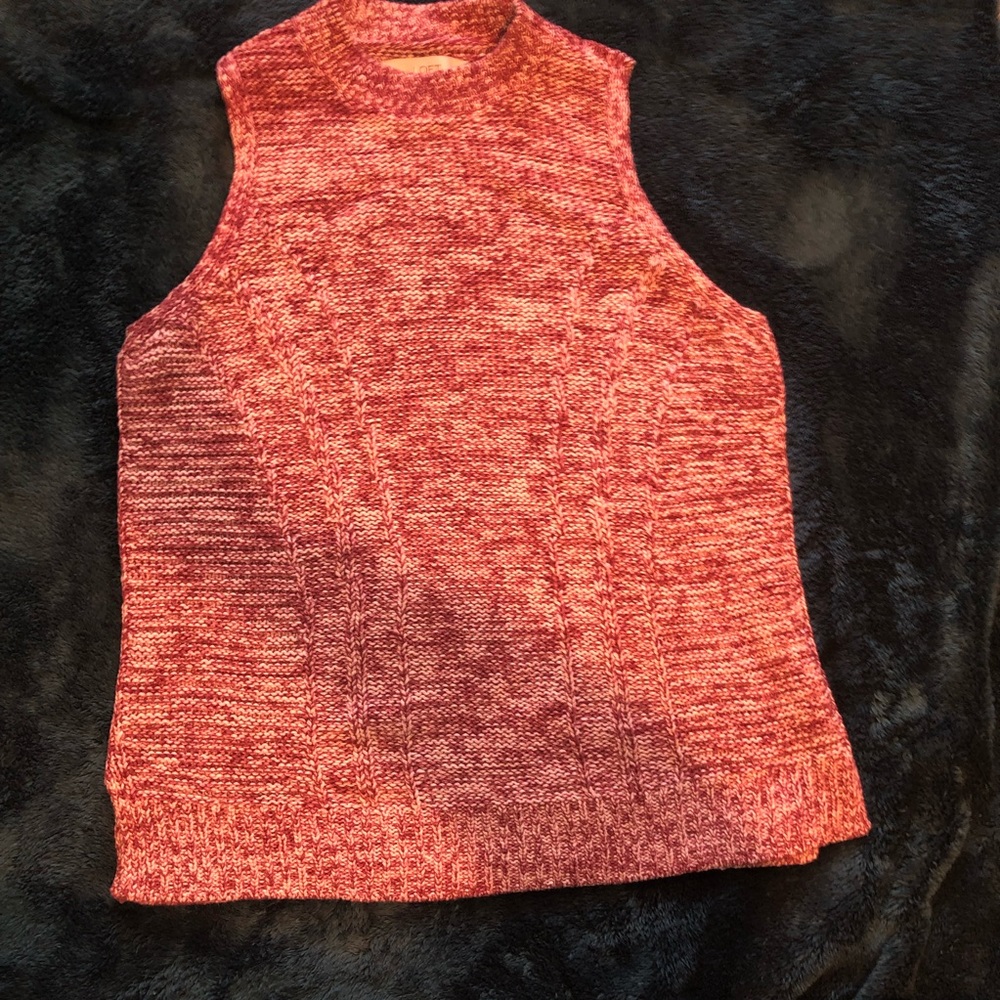 Loft Red Sweater - Picture 6 of 6